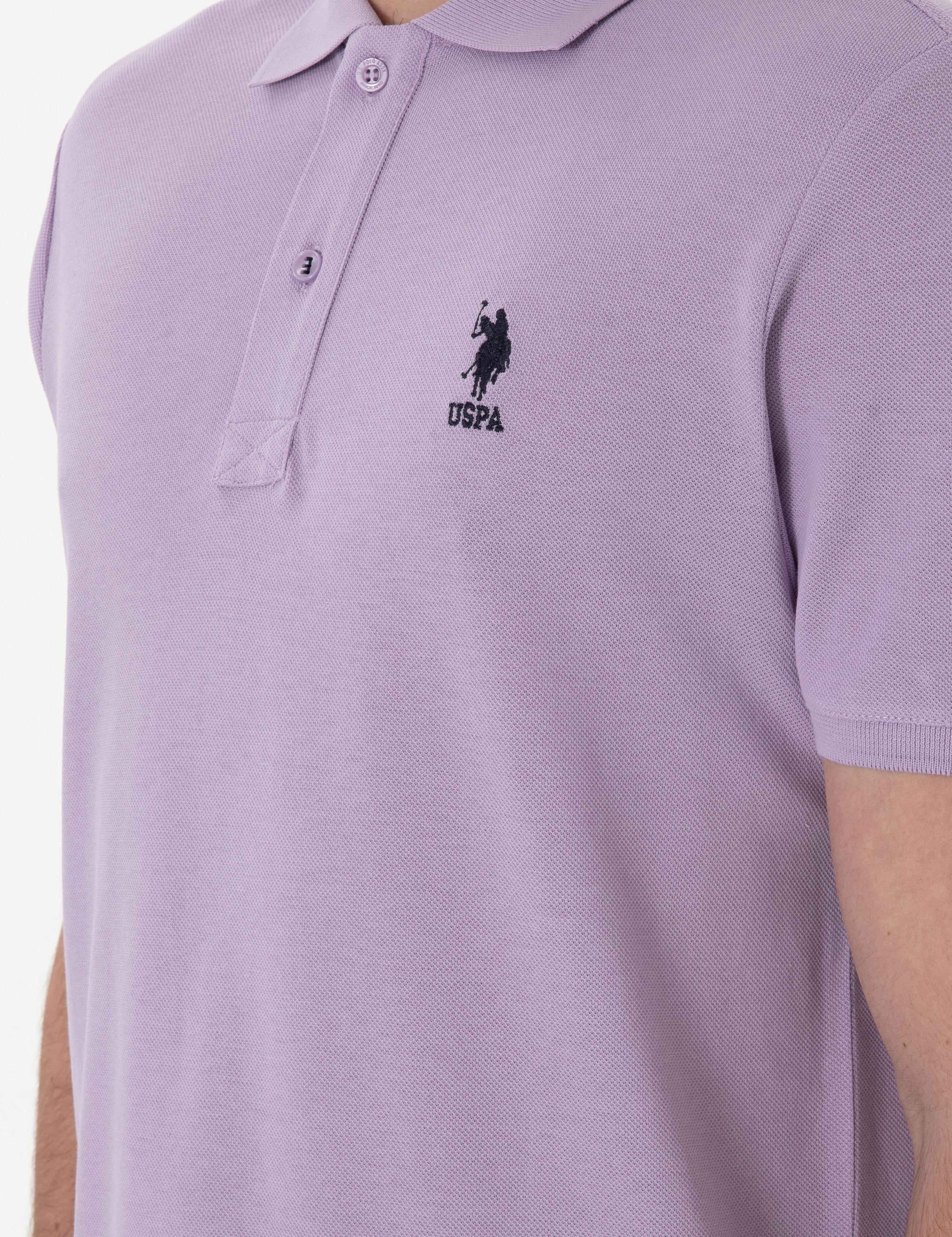 پولوشرت آستین کوتاه رگولار یقه پیراهنی مردانه یو اس پولو | U.S. Polo Assn. - تصویر 7