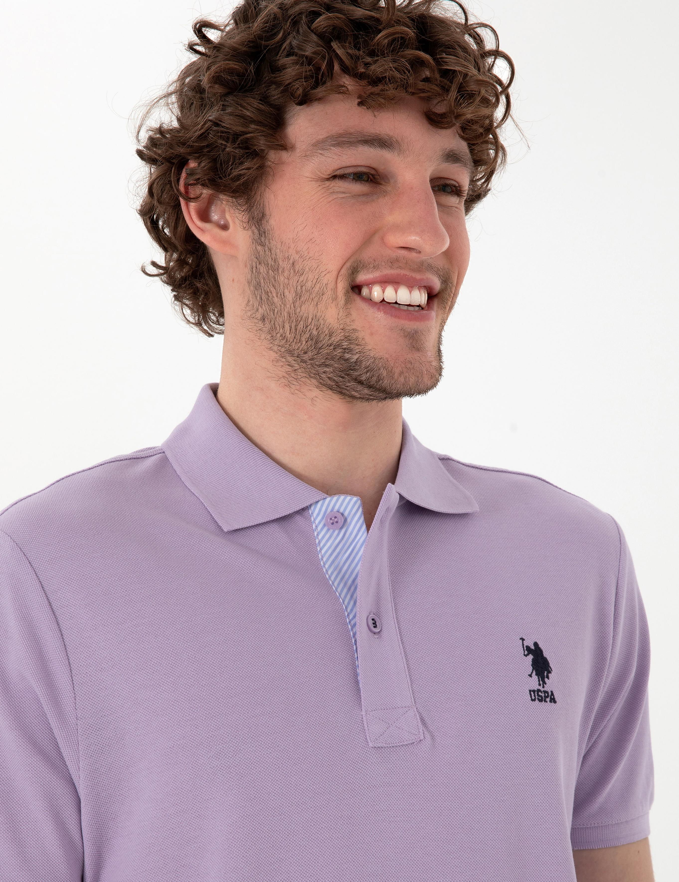 پولوشرت آستین کوتاه رگولار یقه پیراهنی مردانه یو اس پولو | U.S. Polo Assn. - تصویر 2