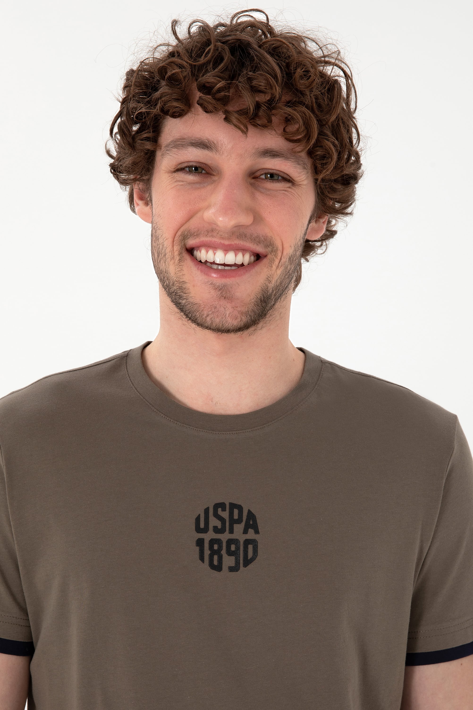 تی شرت یقه گرد آستین کوتاه رگولار یقه گرد مردانه یو اس پولو | U.S. Polo Assn. - تصویر 2