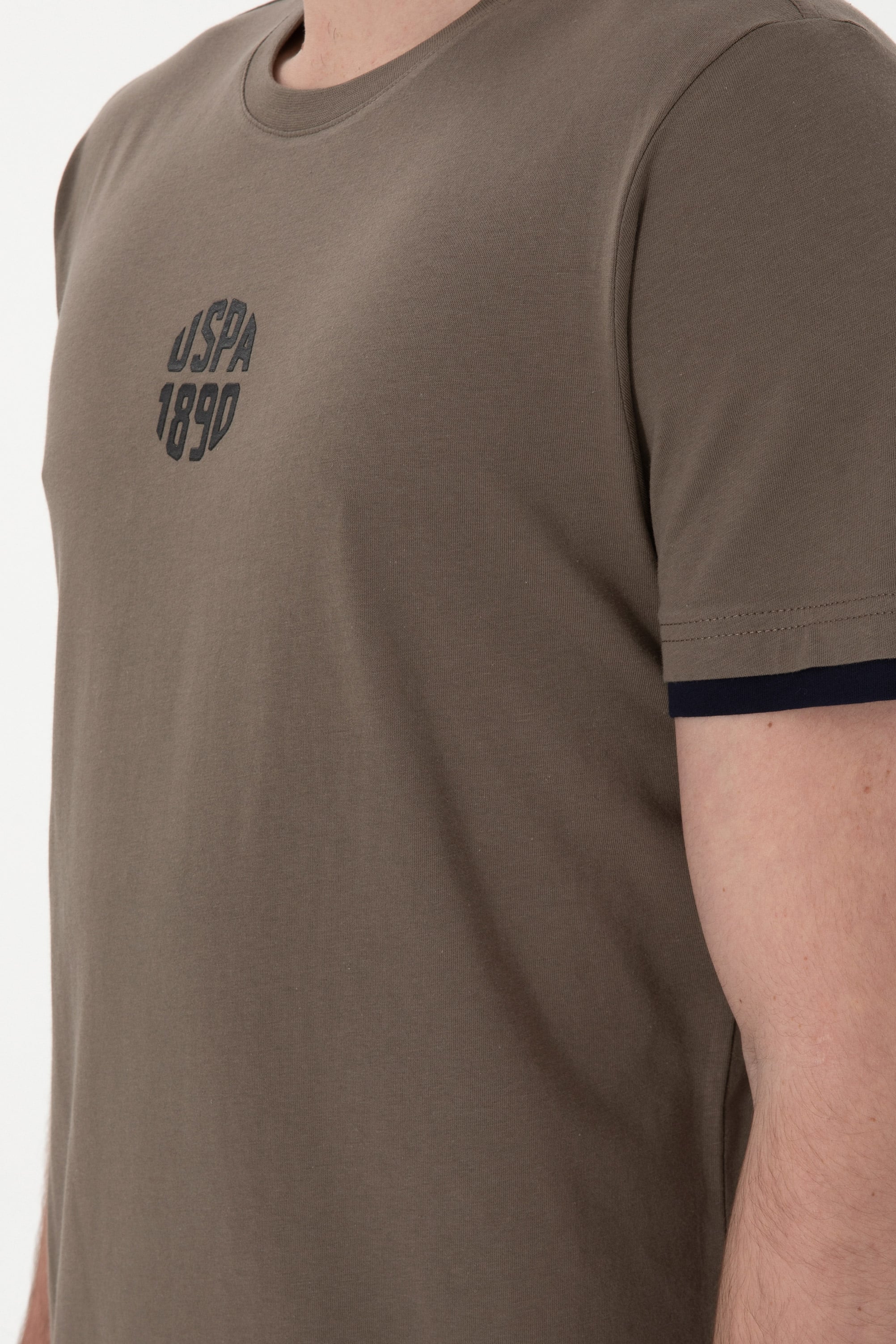 تی شرت یقه گرد آستین کوتاه رگولار یقه گرد مردانه یو اس پولو | U.S. Polo Assn. - تصویر 7