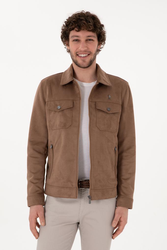 Erkek Vizon Deri Ceket