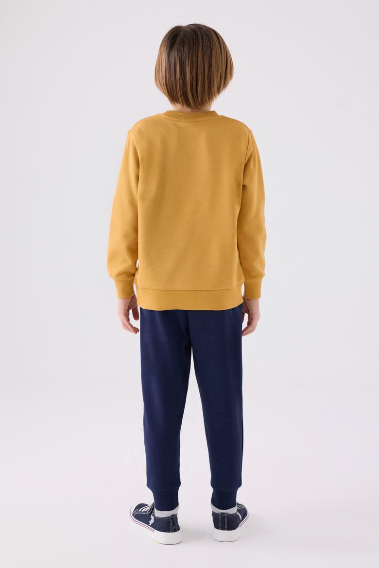 Erkek Çocuk Hardal Pijama Takımı - 50299485026