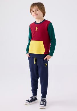 Erkek Çocuk Bordo Pijama Takımı - 50299486006