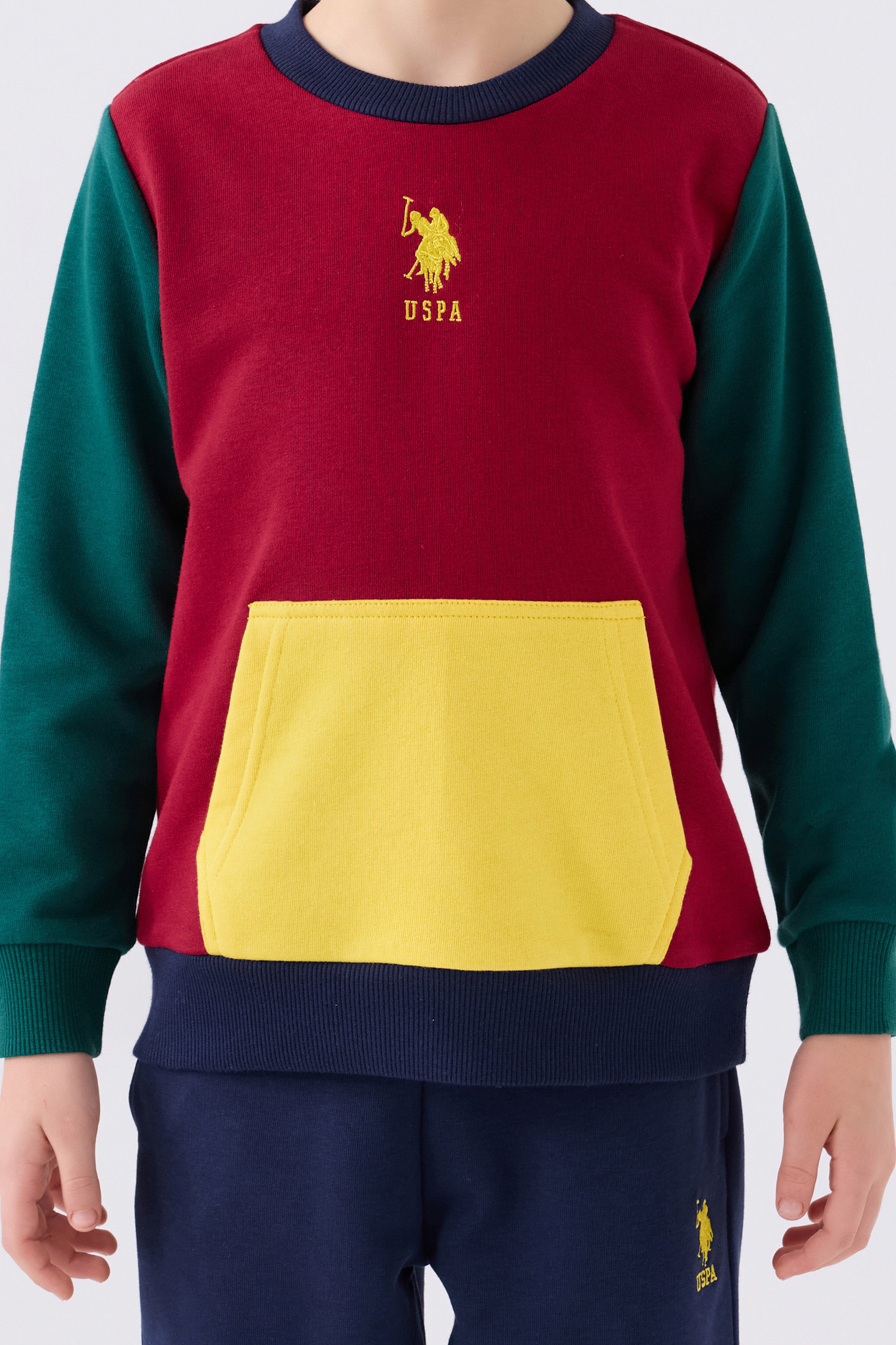 Erkek Çocuk Bordo Pijama Takımı - Image 5