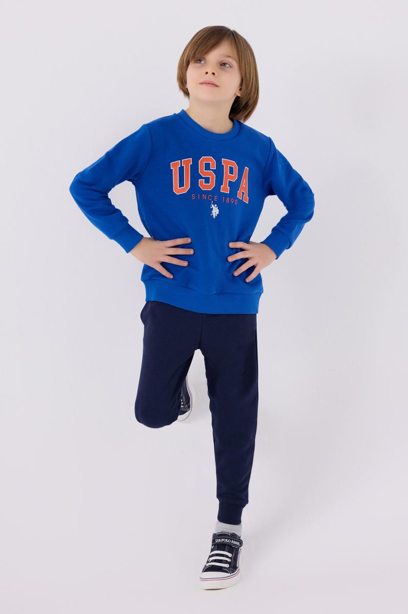 Erkek Çocuk Kobalt Mavi Pijama Takımı