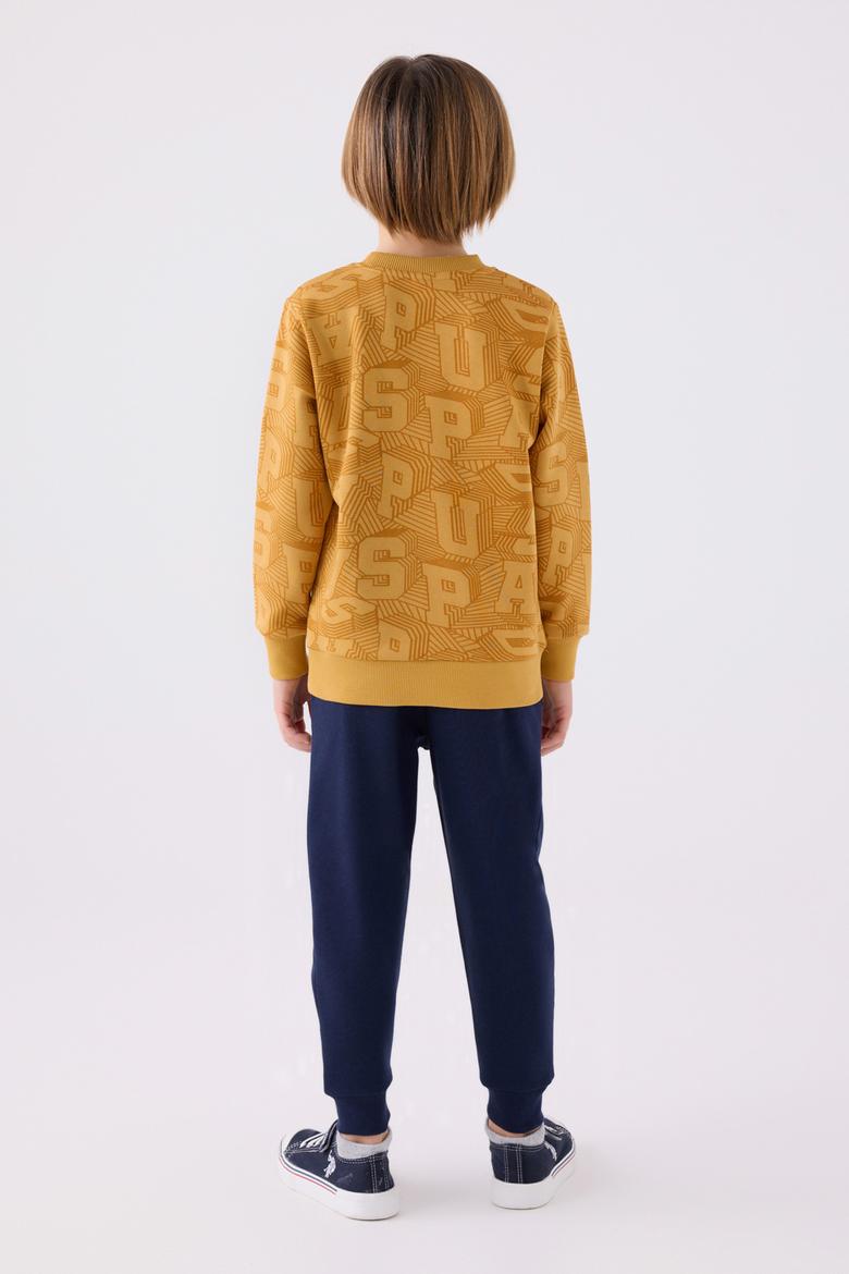 Erkek Çocuk Hardal Pijama Takımı - 50299493022