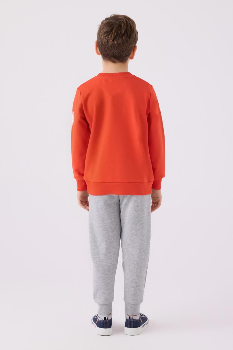 Erkek Çocuk Nar Çiçeği Pijama Takımı - 50315329002