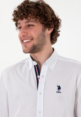 Erkek Beyaz Uzun Kollu Gömlek - 50300207003