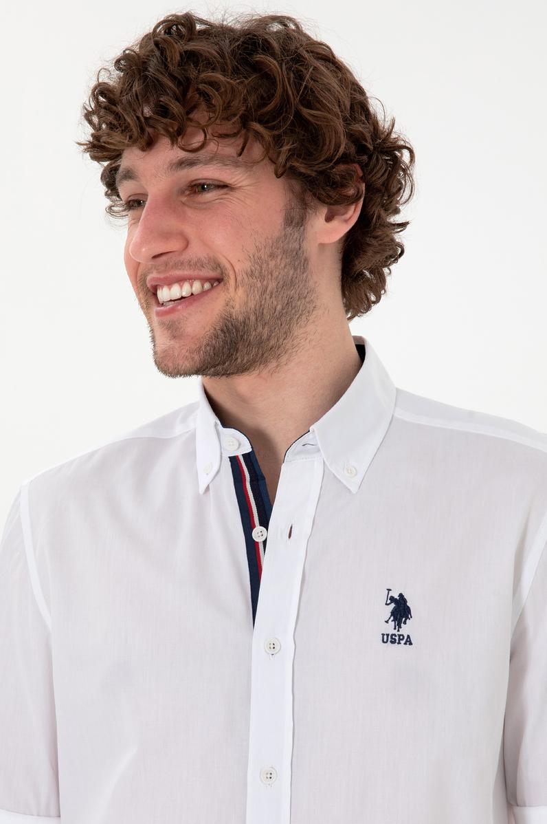 Erkek Beyaz Uzun Kollu Gömlek