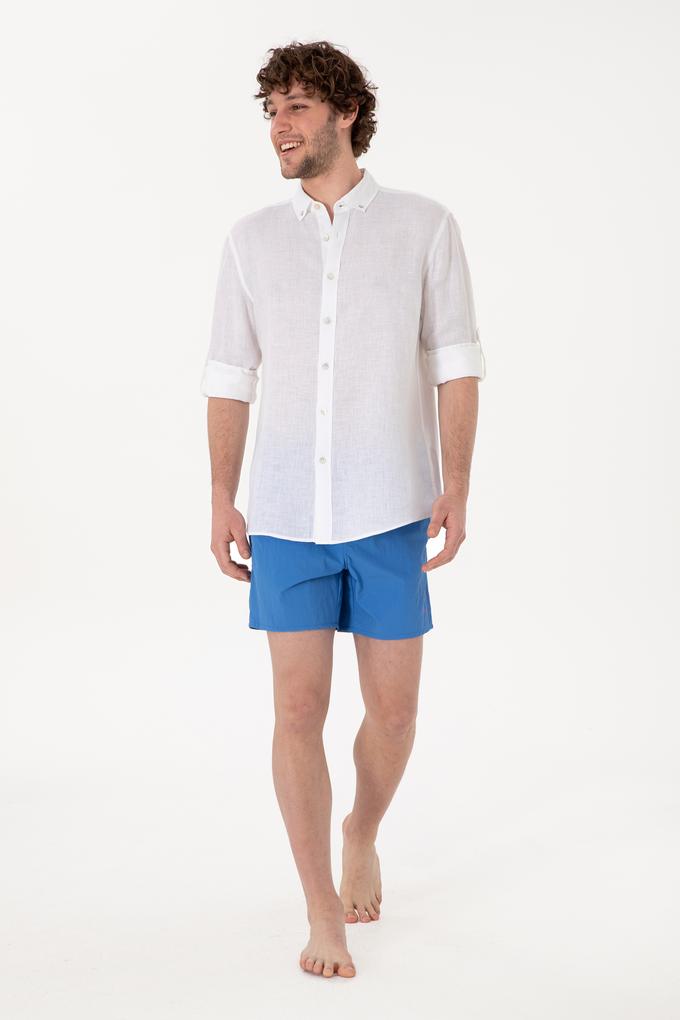 Erkek İndigo Deniz Şortu