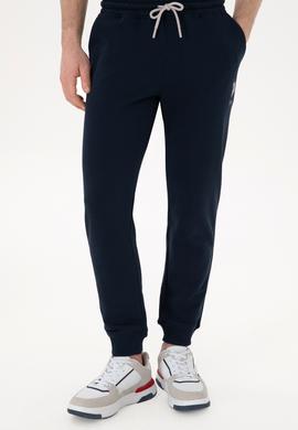 Erkek Slim Fit Lastikli Paça Lacivert Eşofman Altı - 50298047037