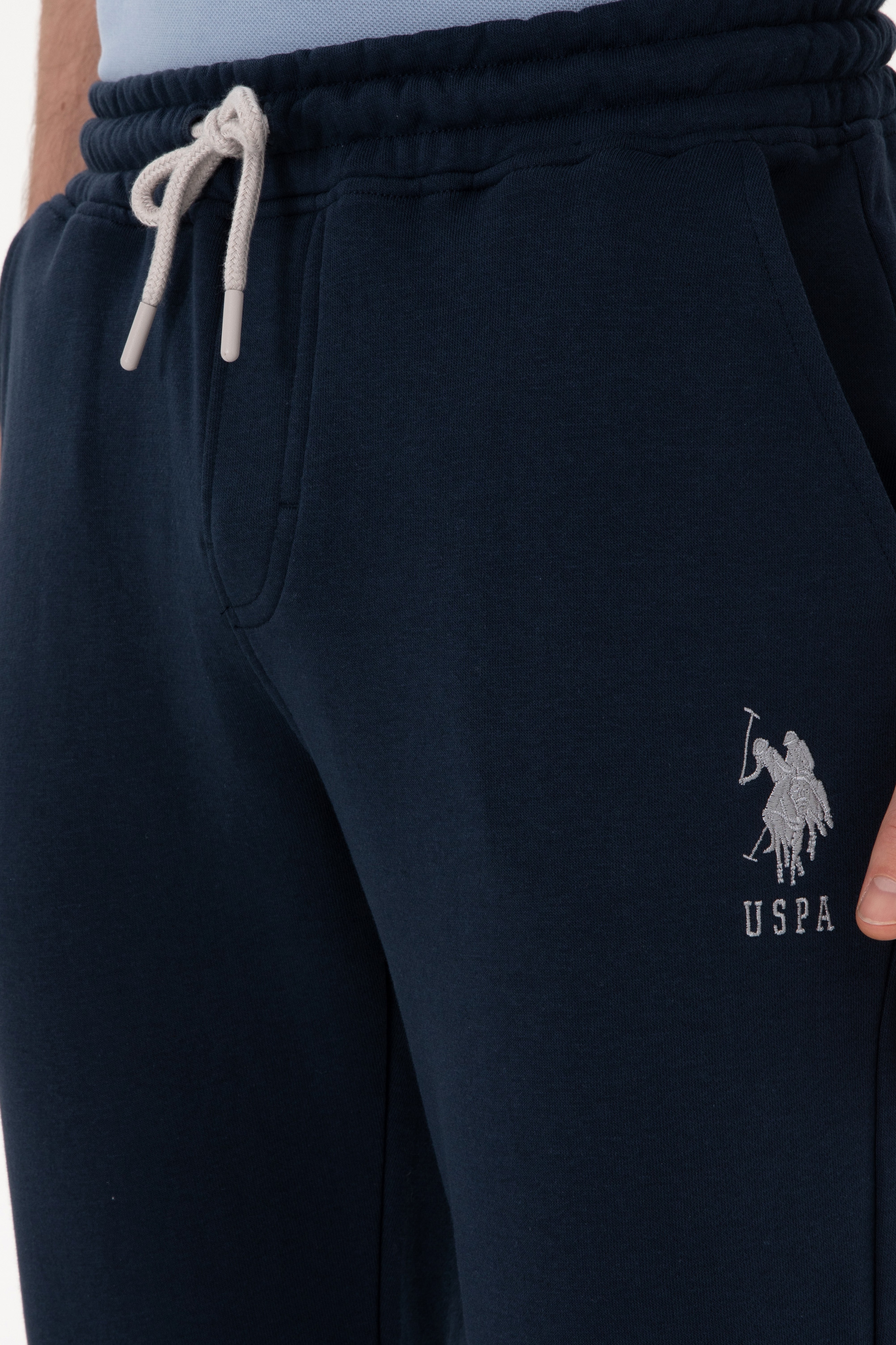 Erkek Slim Fit Lastikli Paça Lacivert Eşofman Altı
