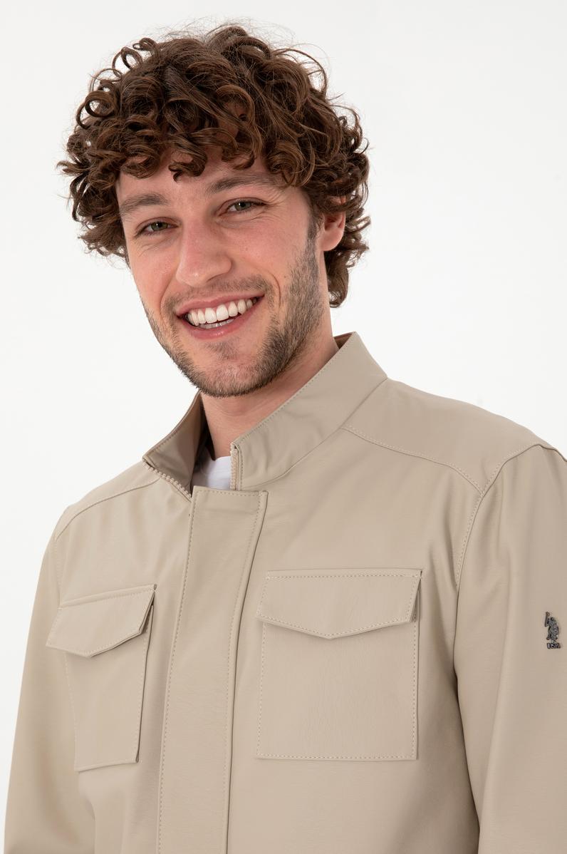 Erkek Taş Deri Ceket