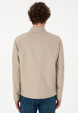 Erkek Taş Deri Ceket - 50307417020