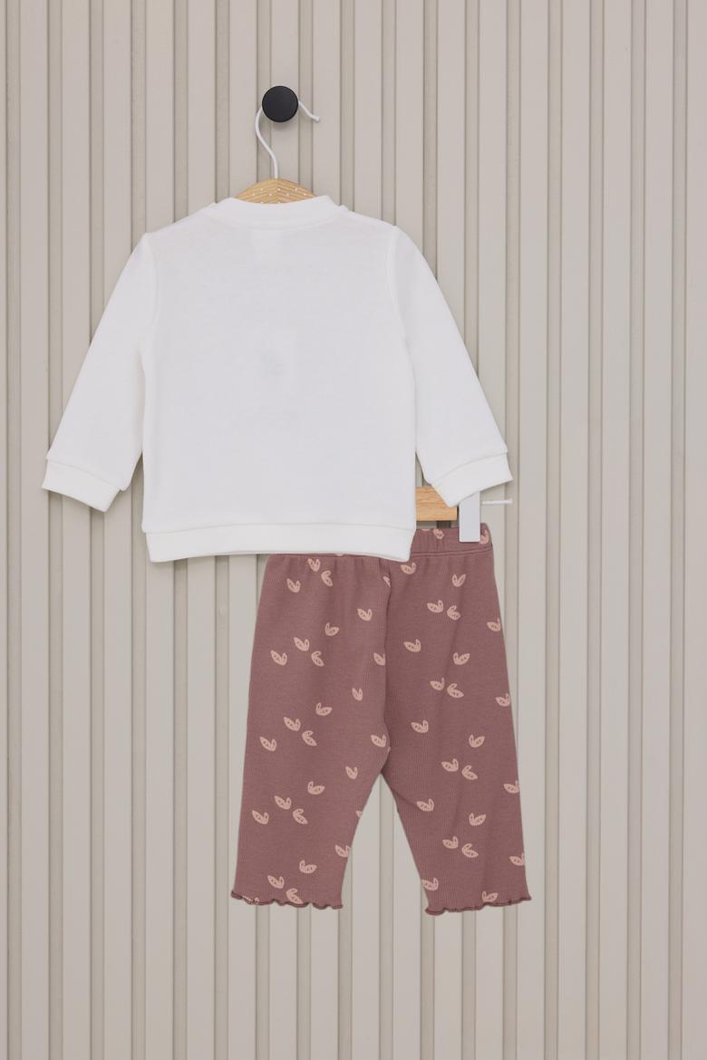 Kız Bebek Vizon Pijama Takımı - 50315415001