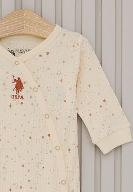 Kız Bebek Krem Tulum - 50315424002