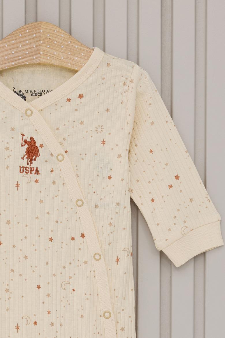 Kız Bebek Krem Tulum - 50315424002