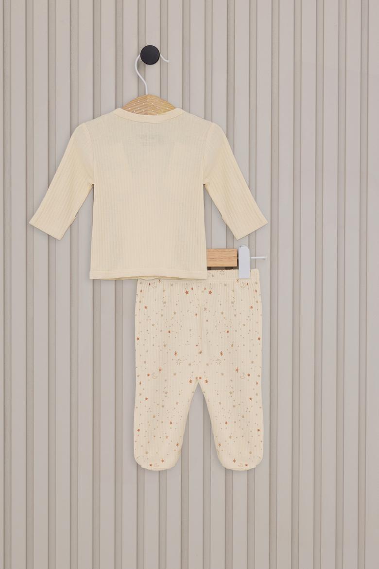 Kız Bebek Krem Hastane Çıkışı 5'li Set - 50315422001