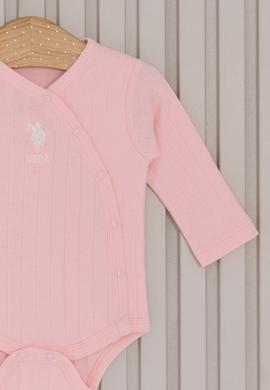 Kız Bebek Açık Pembe Hastane Çıkışı 4'lü Set - 50315434001