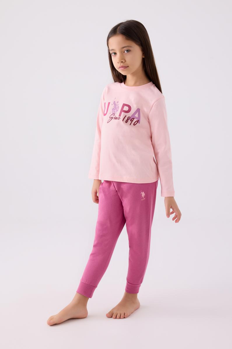 Kız Çocuk Pembe Alt Üst Takım