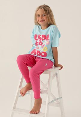 Kız Çocuk Açık Mavi Alt Üst Takım - 50290947013