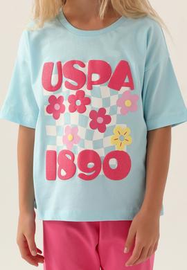 Kız Çocuk Açık Mavi Alt Üst Takım - 50290947013