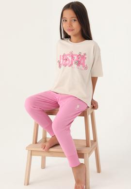 Kız Çocuk Pembe Pijama Takımı - 50290948013