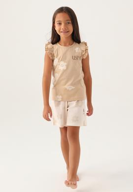 Kız Çocuk Bej Pijama Takımı - 50290952013