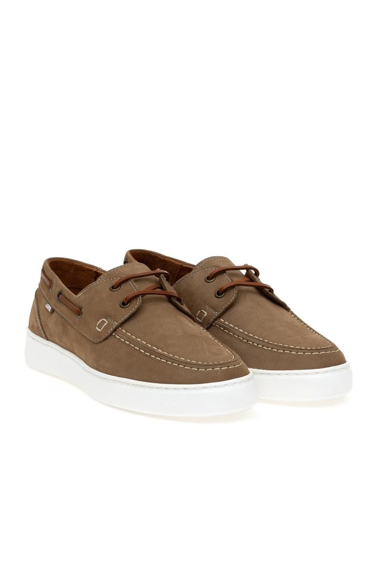 Erkek Bej Loafer Ayakkabı