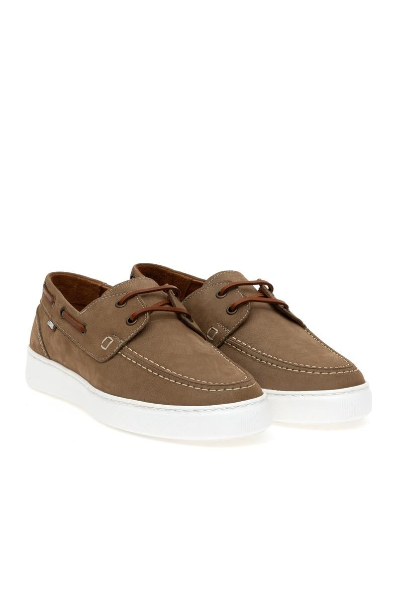 Erkek Bej Loafer Ayakkabı