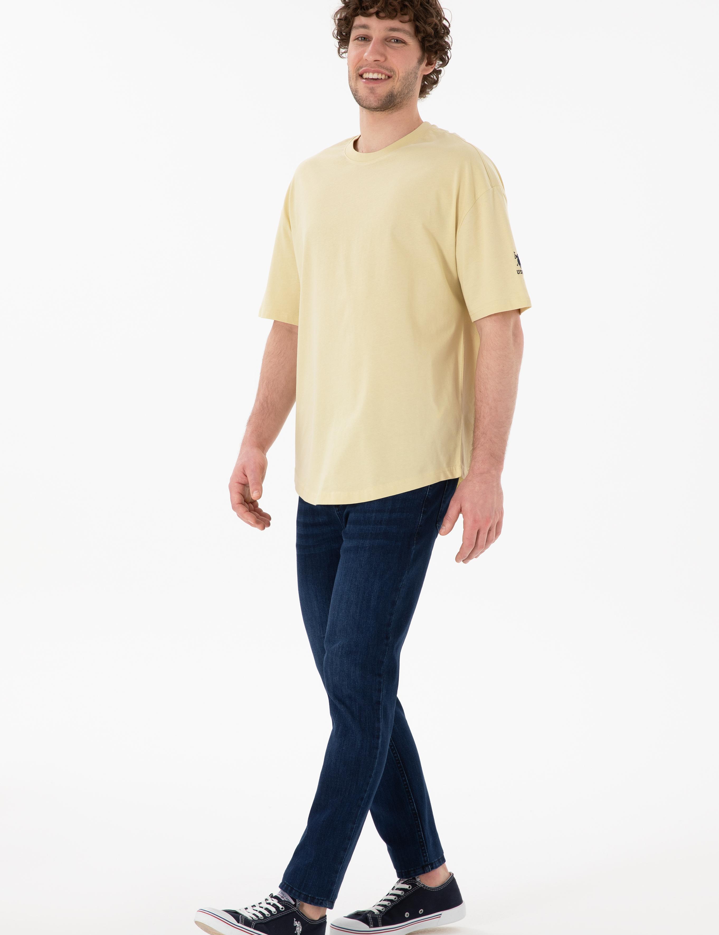 تی شرت یقه گرد LONG FIT یقه گرد مردانه یو اس پولو | U.S. Polo Assn. - تصویر 5