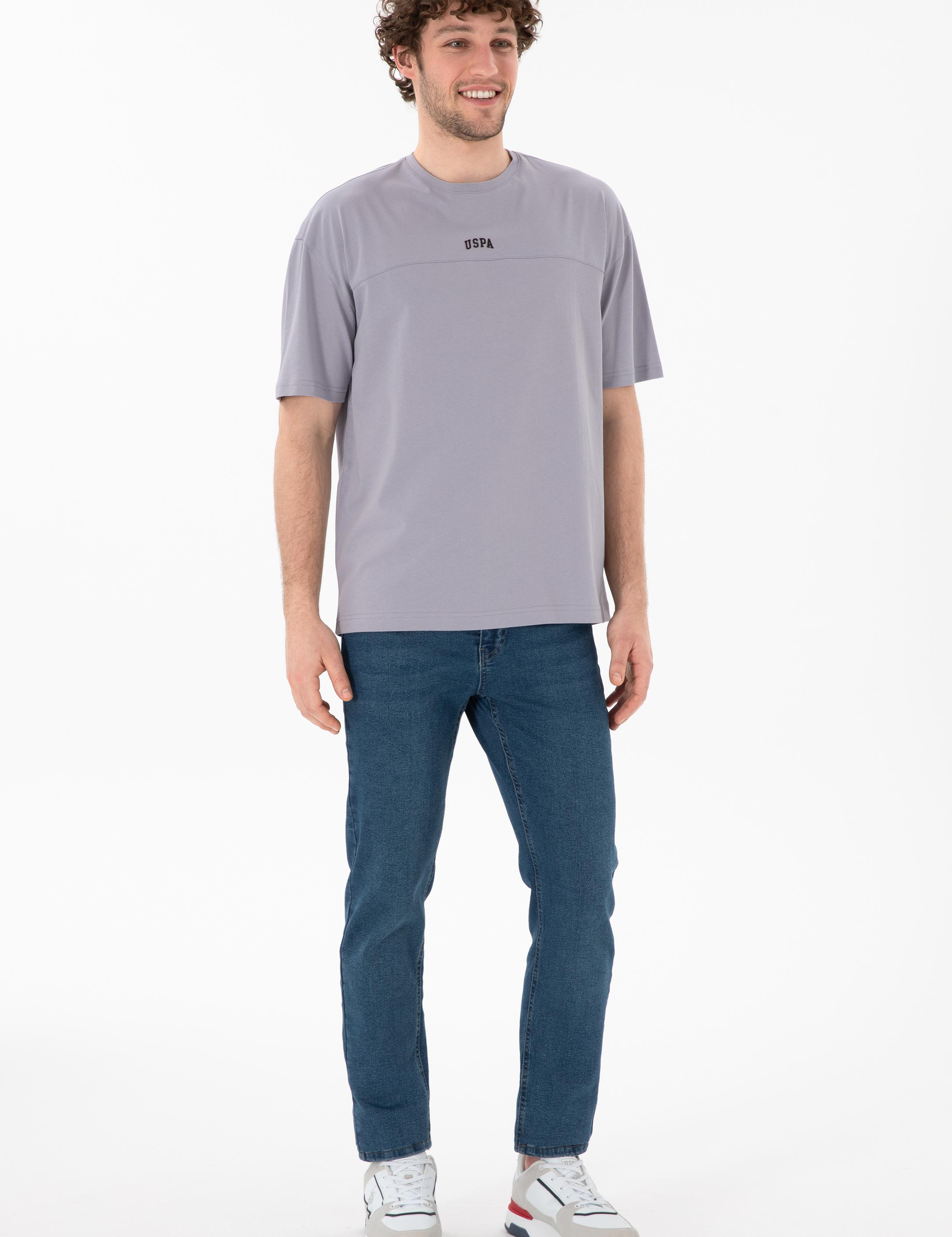 تی شرت یقه گرد  ریلکس یقه گرد مردانه یو اس پولو | U.S. Polo Assn. - تصویر 5