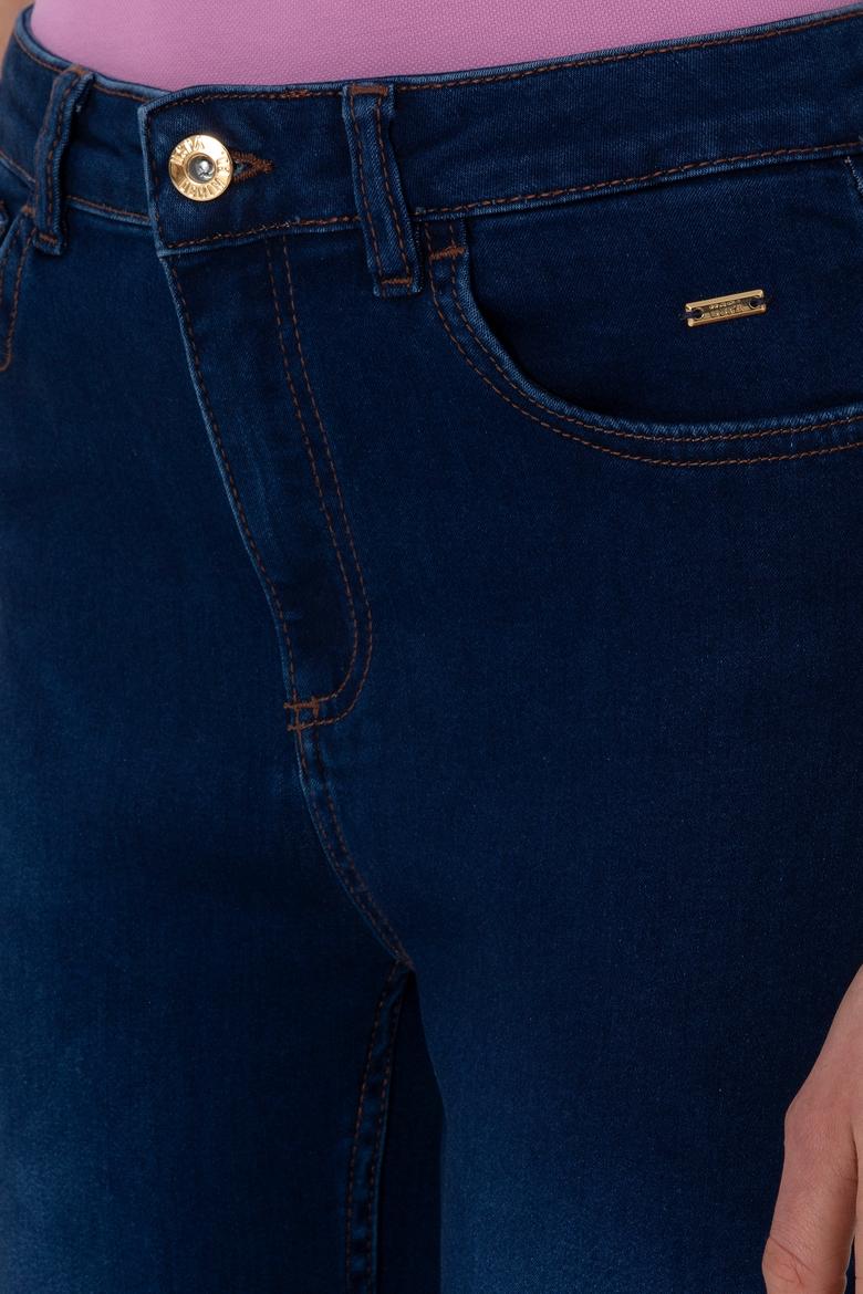 Kadın Mavi Skinny High Waist Fit Jean Pantolon - 50297558015