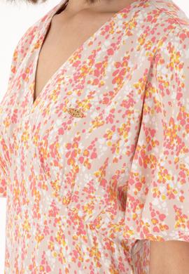 Kadın Açık Haki Midi Boy Dokuma Elbise - 50299175010