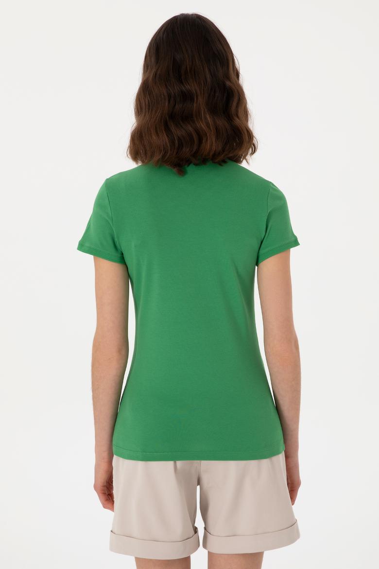 Kadın Yeşil Tişört - 50280070062