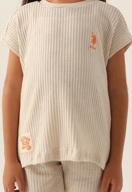 Kız Çocuk Bej Pijama Takımı - 50294018005