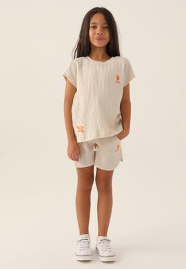 Kız Çocuk Bej Pijama Takımı - 50294018005