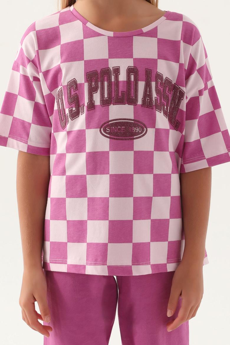 Kız Çocuk Menekşe Capri Alt Üst Takım - 50315399009