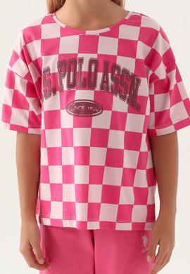 Kız Çocuk Pembe Şortlu Alt Üst Takım - 50315399002