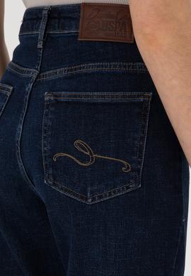 Kadın Mavi Mom High Waist Fit Jean Pantolon - 50308353002