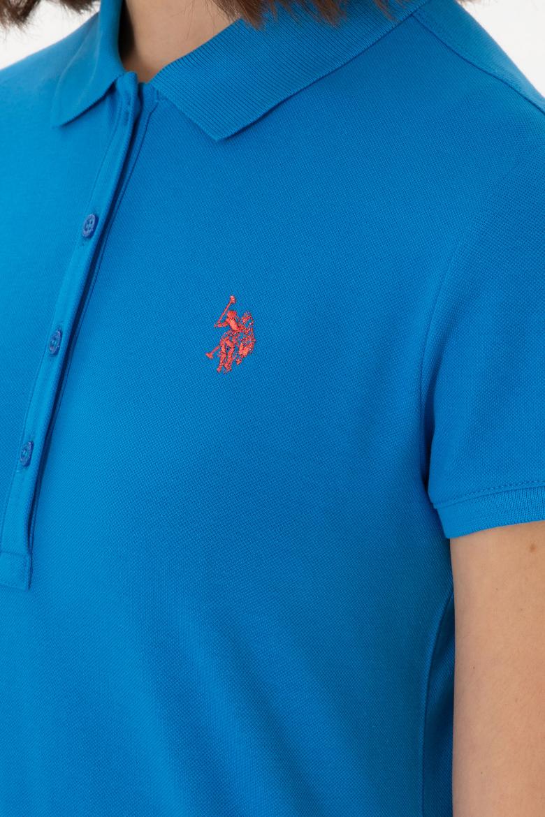 Kadın Saks Tişört - 50280070056