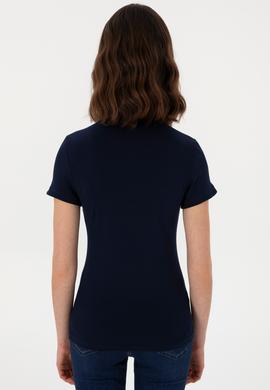 Kadın Lacivert Tişört - 50280070012