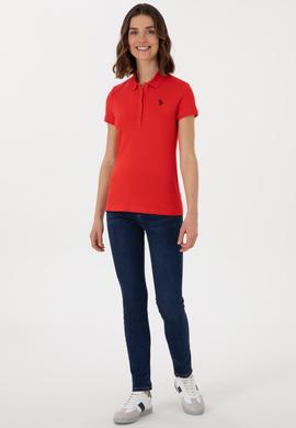 Kadın Kırmızı Tişört - 50280070044