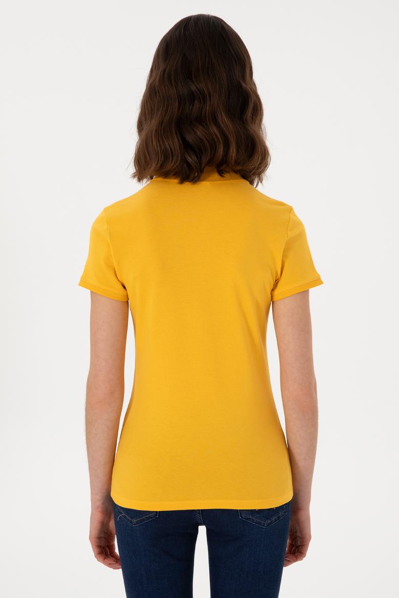 Kadın Safran Tişört - 50280070076