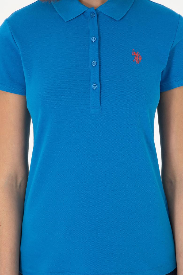 Kadın Saks Tişört - 50280070056