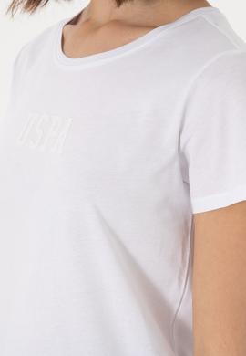 Kadın Beyaz Tişört - 50297454046