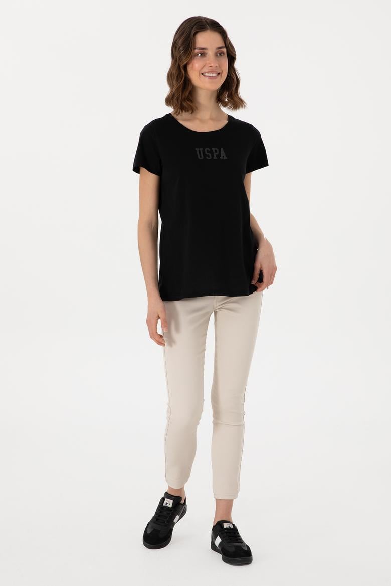 Kadın Siyah Tişört - 50297454055