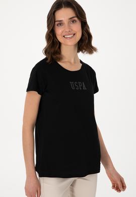 Kadın Siyah Tişört - 50297454055