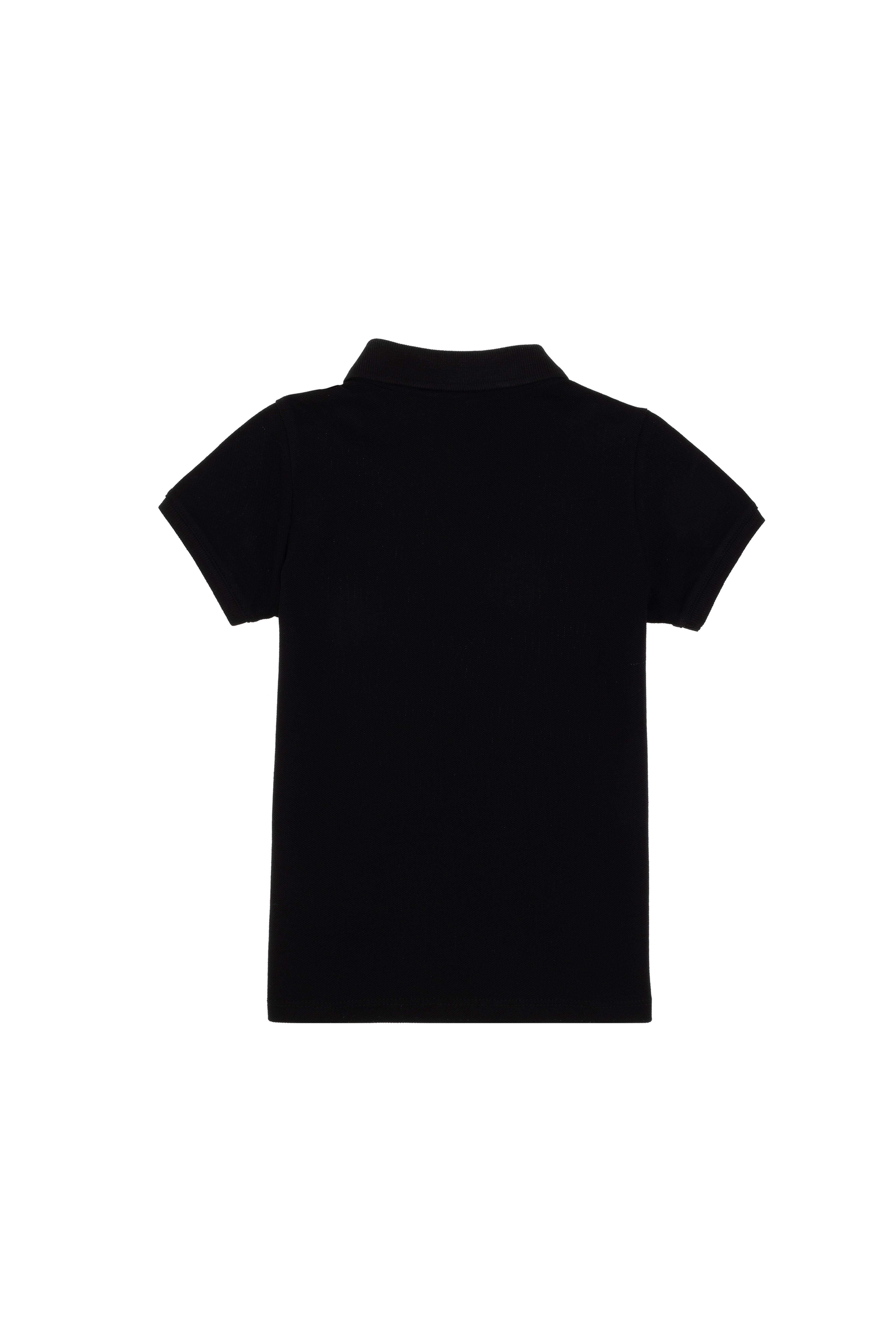 Erkek Çocuk Siyah Basic Polo Yaka Tişört