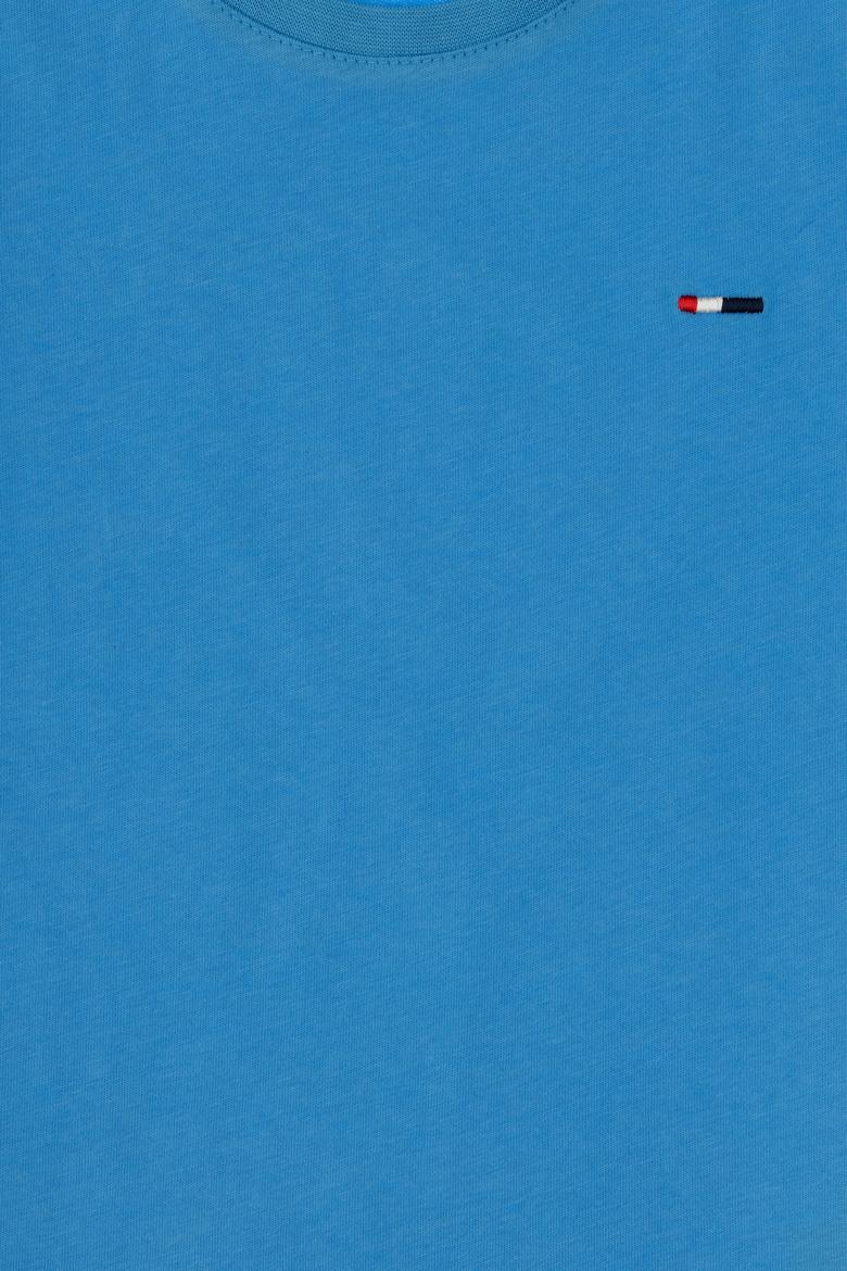 Erkek Çocuk Turkuaz Basic Bisiklet Yaka Tişört - 50306548090